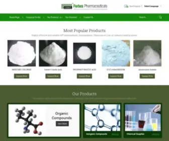 Specialitychemicalmanufacturers.com(Metal Salts Manufacturer) Screenshot