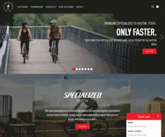 Specializedaustin.com(Buy A Specialized Bicycle) Screenshot