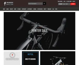 Specializedconceptstore.co.uk(Specialized Concept Store) Screenshot