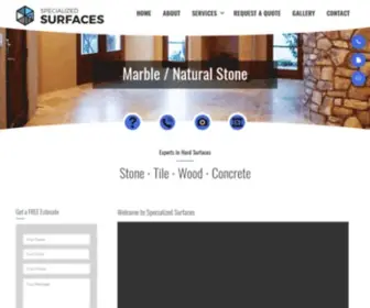 Specializedsurfaces.net(Orange County Flooring Contractor for Marble Installation) Screenshot