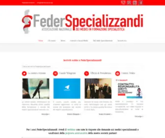 Specializzandi.org(FederSpecializzandi) Screenshot