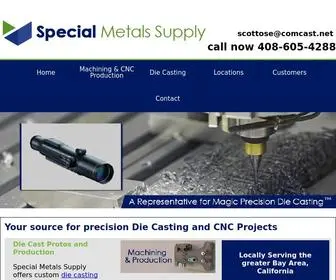 Specialmetalssupply.com(Special Metals Supply) Screenshot