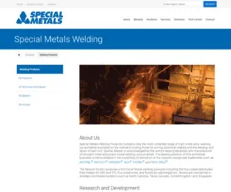 Specialmetalswelding.com(Special Metals Company) Screenshot