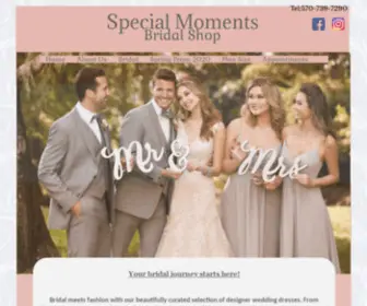 Specialmomentsbridalshop.net(Specialmoments) Screenshot