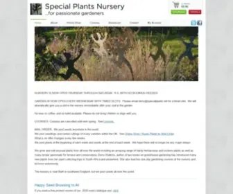Specialplants.net(Special Plants Nursery) Screenshot