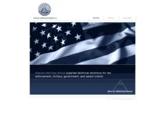 Specialservicesgroup.us(Special Services Group) Screenshot