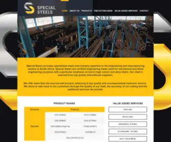 Specialsteels.co.za(Alloy Steels) Screenshot