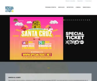 Specialticket.net(Special Ticket) Screenshot