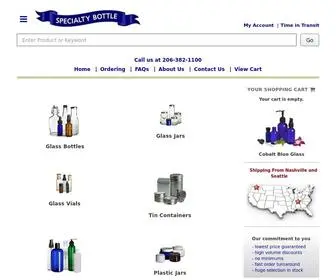 Specialtybottle.com(Specialty Bottle) Screenshot