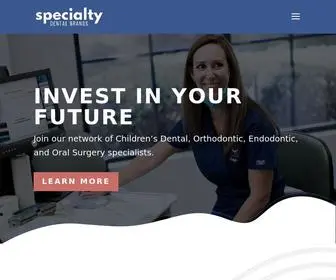 Specialtydentalbrands.com(Specialty Dental Brands) Screenshot