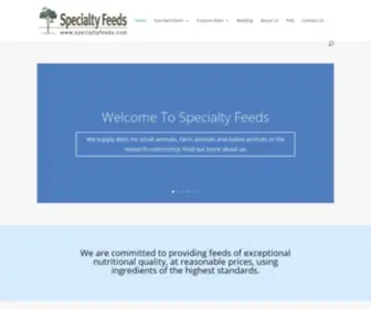 Specialtyfeeds.com(Specialty Feeds) Screenshot