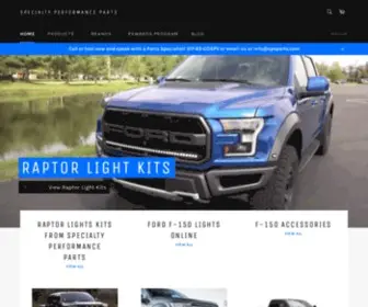 Specialtyperformanceparts.com(Order Auto Parts Online) Screenshot