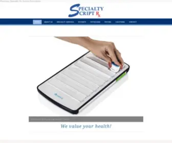 Specialtyscriptrx.com(Specialty Script Rx) Screenshot