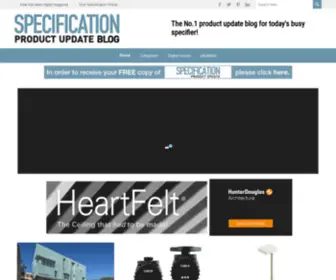 Specificationproductupdate.com(Specification Product Update) Screenshot