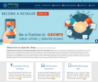 Specificstep.com(Specific Step) Screenshot