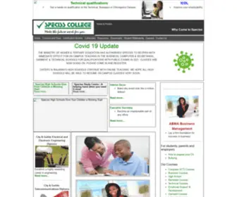 Speciss.co.zw(StartLogic) Screenshot