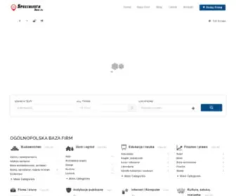 SpecJalista.info.pl(Ogólnopolska baza i katalog firm) Screenshot