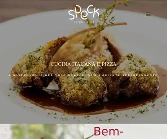 Speckcucina.com.br(Cucina e pizza) Screenshot