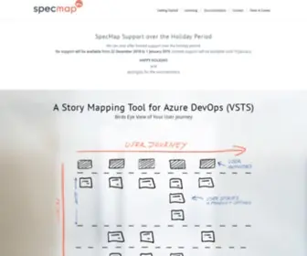 Specmap.cc(Visual User Story Maps for Azure DevOps) Screenshot