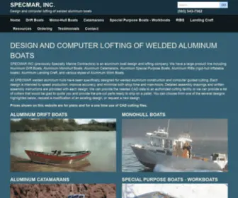 Specmar.com(SPECMAR INC (previously Specialty Marine Contractors)) Screenshot
