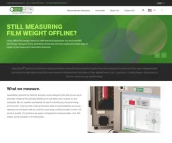 Specmetrix.com(Coating Thickness & Film Layer Measurement Technology by Sensory Analytics) Screenshot