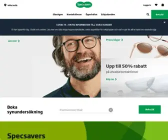 Specsavers.se(Optiker för glasögon och kontaktlinser) Screenshot