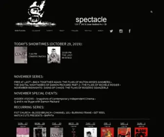 Spectacletheater.com(124 S 3rd St) Screenshot