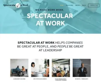 Spectacularatwork.com(Spectacular at Work) Screenshot