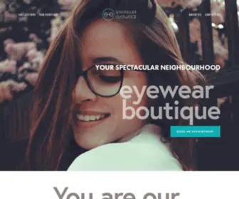 Spectaculareyewear.ca(Spectacular Eyewear) Screenshot