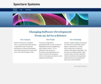 Spectare-SYS.com(Spectare Systems) Screenshot