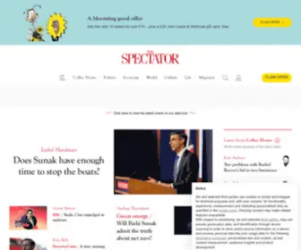 Spectator.co.uk(The Spectator) Screenshot