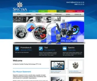 Spectra-SA.co.za(Spectra's mission) Screenshot