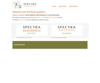 Spectra.bz(Spectra-Stationery and School Text Books) Screenshot