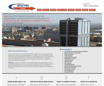 Spectrahvac.com(SPECTRA) Screenshot