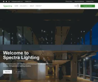 Spectraleds.com(Just another WordPress site) Screenshot