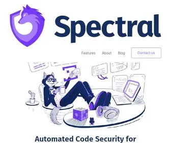 Spectralops.io(Data Loss Prevention Software with Automated Codebase Security) Screenshot