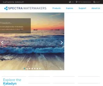 Spectrawatermakers.com(Spectrawatermakers) Screenshot