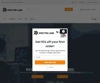 Spectrelabs.org(Spectre Labs) Screenshot