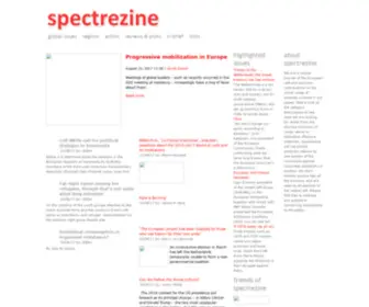 Spectrezine.org(Spectrezine) Screenshot