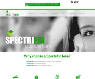 Spectrifin.co.za(Spectrifin) Screenshot