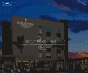 Spectrum-Development.com(A Full Service Real Estate Development Firm) Screenshot