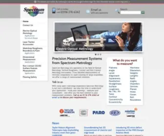 Spectrum-Metrology.co.uk(Spectrum Metrology) Screenshot