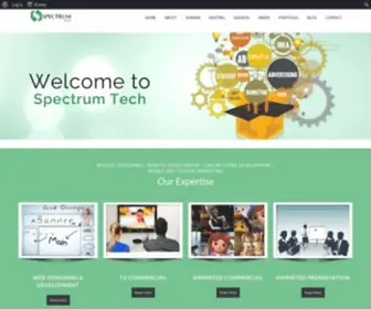 Spectrum-Tech.net(Digital Marketing) Screenshot