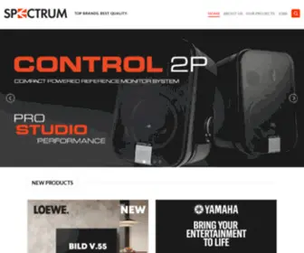Spectrum.al(Audio Visual Solutions) Screenshot