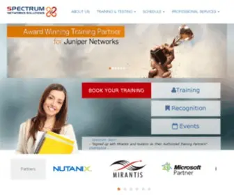 Spectrumapac.com(IT Trainings In India) Screenshot