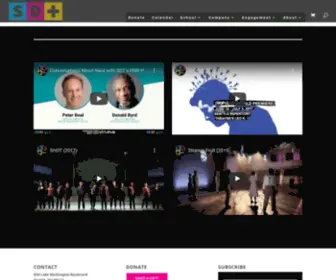Spectrumdance.org(Spectrum Dance Theater produces contemporary dance of global caliber) Screenshot
