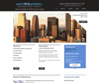 Spectrumdeals.com(Business Broker) Screenshot