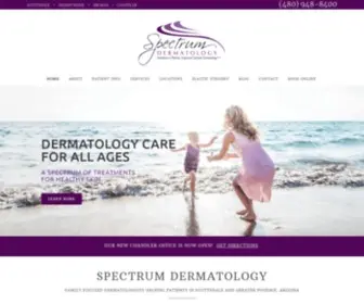 Spectrumdermatology.com(Spectrum Dermatology) Screenshot