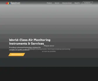 Spectrumenvsoln.com(Spectrum Environmental Solutions) Screenshot