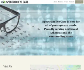 Spectrumeyecarear.com(Spectrum Eye Care) Screenshot